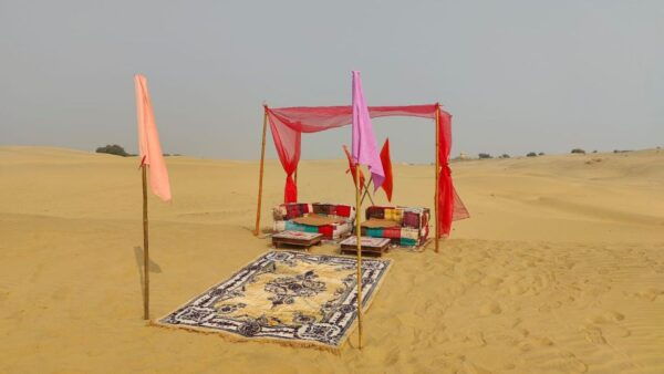 Dinner !N G0LdEN De$Ert 0F Jaselmer - Witness Sunrise in the Golden Desert