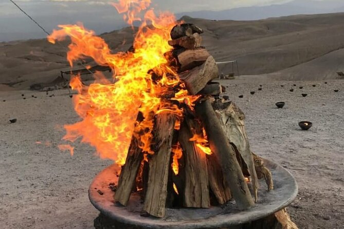 Dinner Show and Camel Ride Experience in Agafay Desert - End Point