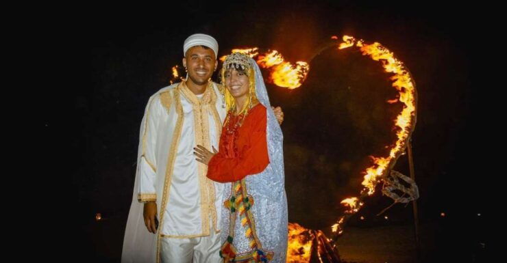 Dinner Show at Agafay Desert & Traditional Outfit Photoshoot - Location Details