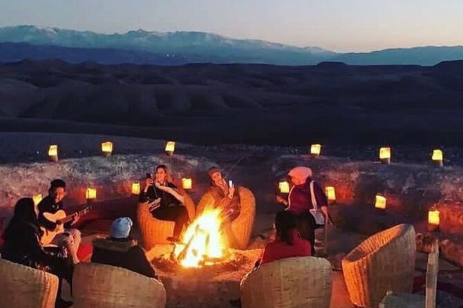 Dinner Show With Quads & Camels and Sunset in Agafay Desert - Experience the Agafay Desert at Sunset