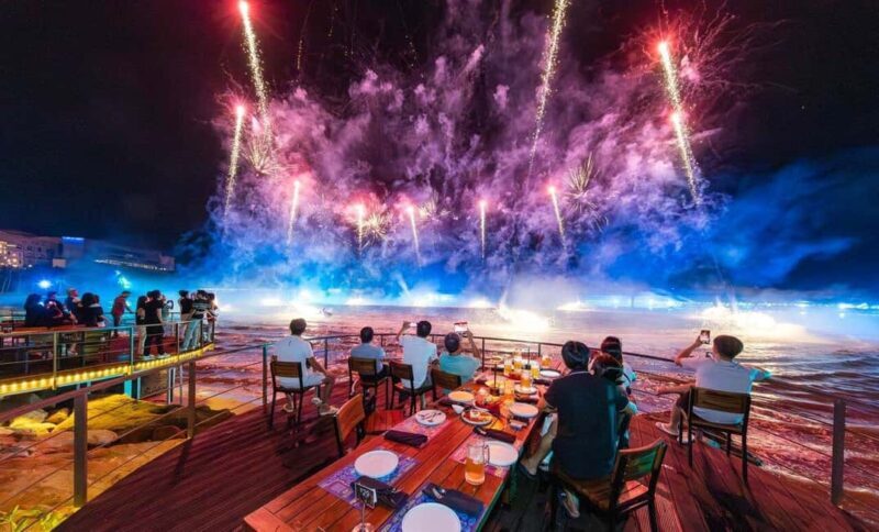 Dinner with Fireworks, Symphony & Kiss of the Sea Show - Practical Details and Considerations
