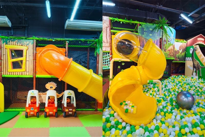 Dino Adventure at Festival Mall Alabang - Choosing between a one-hour, two-hour, or all-day pass