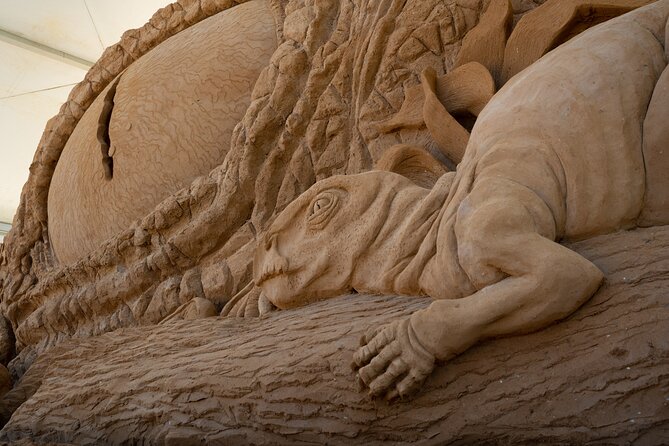 Dino in Sand With Park Entry - Lowest Price Guarantee