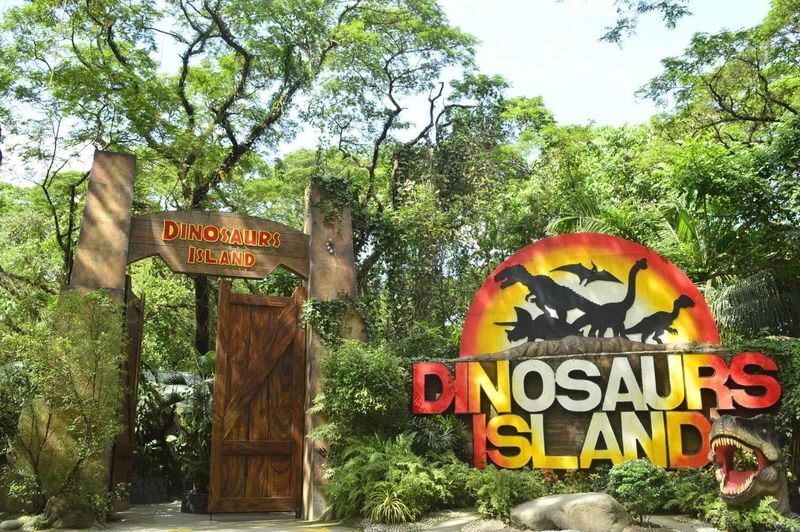 Dinosaurs Island Ticket in Clark - A dinosaur trail built for close-up encounters