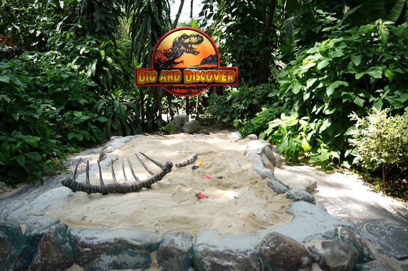 Dinosaurs Island Ticket in Clark - Is the ticket good value?