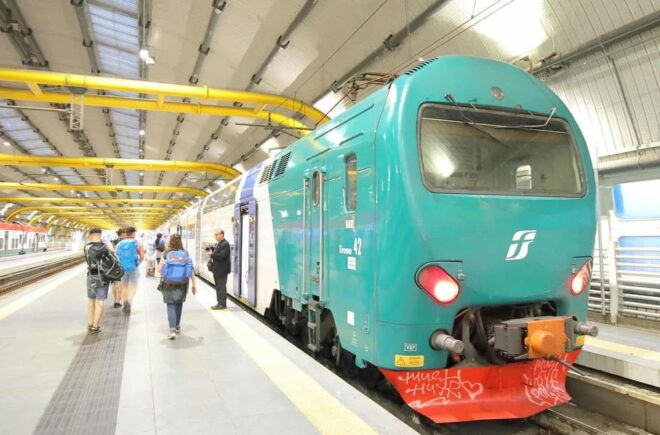 Direct Train Between Rome Fiumicino Airport & Rome Tiburtina - Ticket Check-in Process