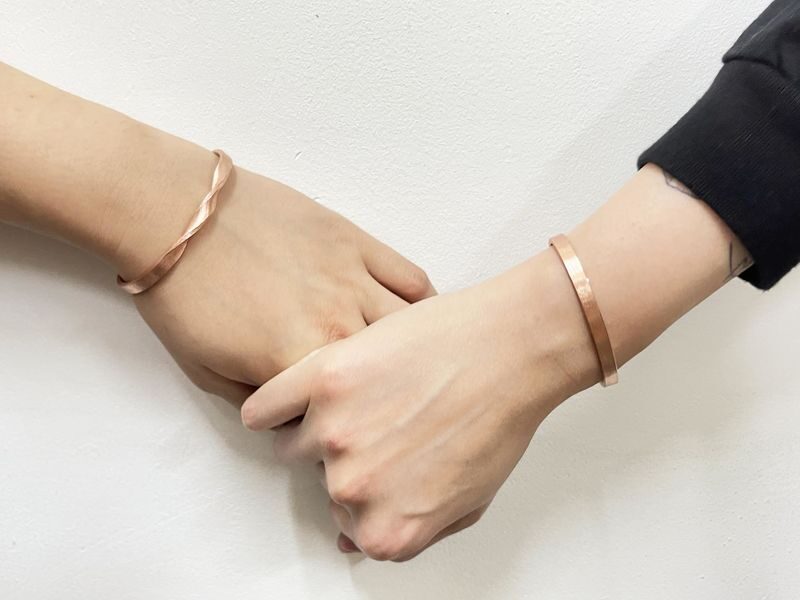 Dirty Hand Studio - Bangle Workshop | "Leave your message" Copper Bangle, Sterling Silver Bangle Workshop | Kwai Chung - Should you book the Dirty Hands bangle workshop?