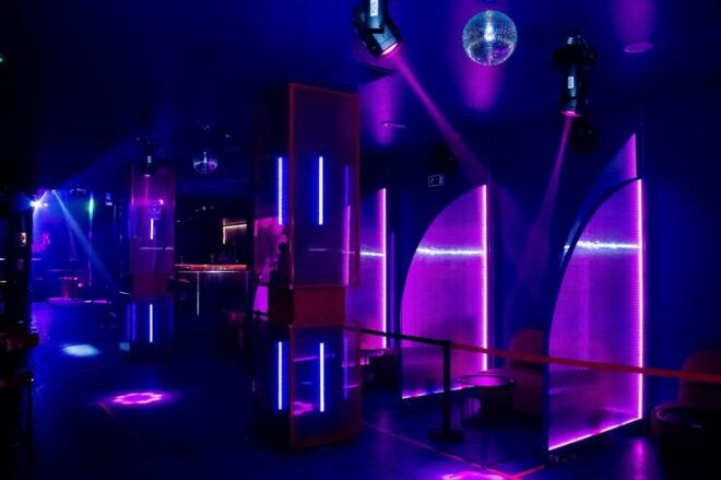 Disco Night at Samsara, Calle De La Cruz, 7, Madrid - Sound and Lighting