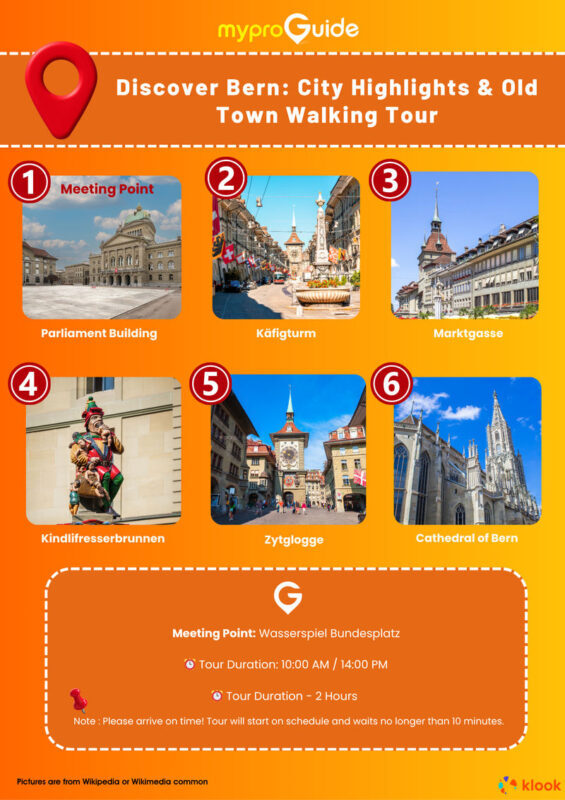 Discover Bern: City Highlights & Old Town Walking Tour - Starting at Bundesplatz and the Swiss Parliament