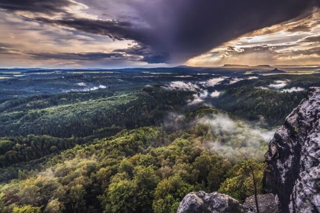 Discover Bohemia: Tisa Rocks, Bastei, Brewery & Beer Tasting - Bastei Bridge: Stunning National Park Views