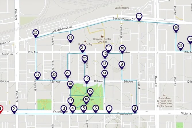 Discover Downtown Regina: a Smartphone Audio Walking Tour - Inclusions and Benefits of the Smartphone Audio Walking Tour