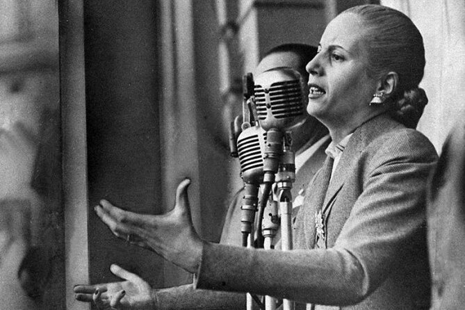 Discover Evita and Peronism (Virtual Live Experience) - Meeting Point and Pickup Information