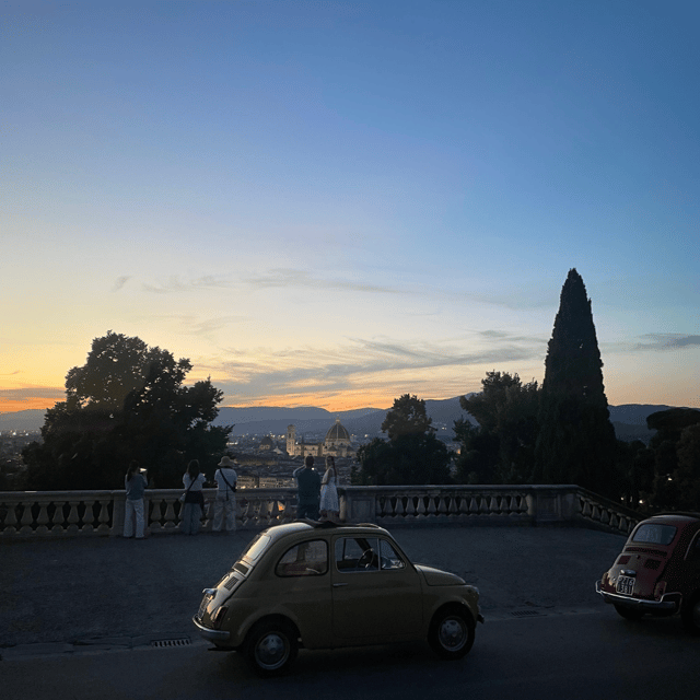 Discover Florence in the Afternoon Fiat 500 Self Drive 16-18 - Guidance From Expert Guides