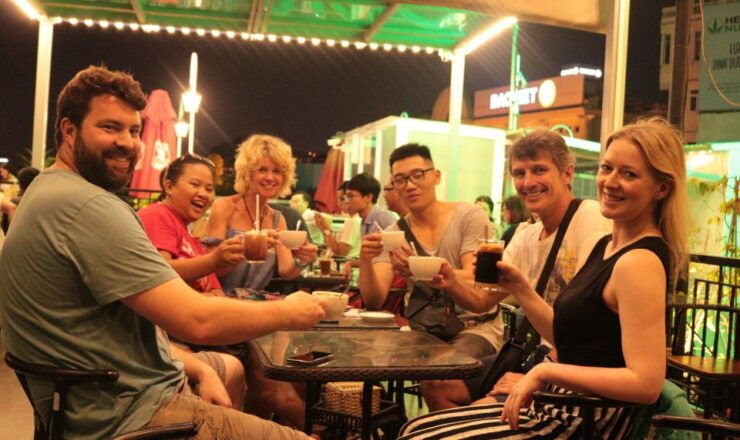Discover Hanoi's Street Food by Night & Mini Class Coffee - Tour Details