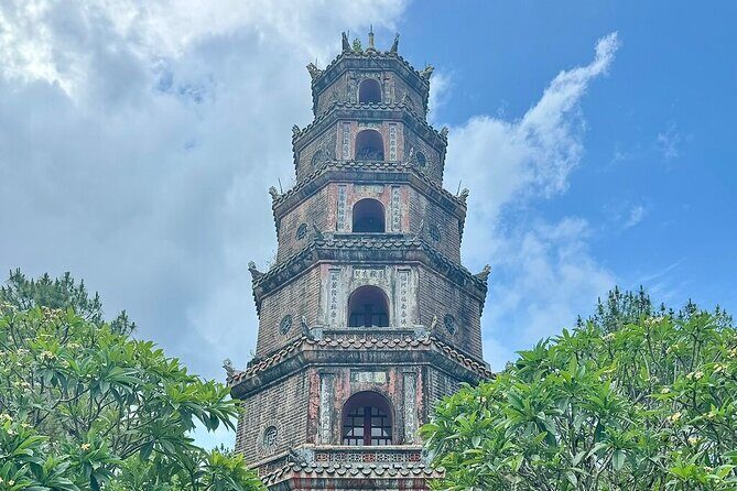 Discover Hue by Private Car  Top Attractions with English Driver - Stop 2: Thien Mu Pagoda