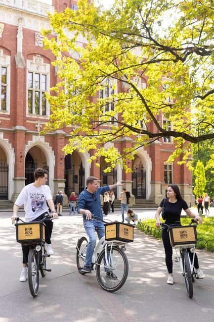 Discover Kraków Like Never Before  Private Bike Tour - The Itinerary and Highlights