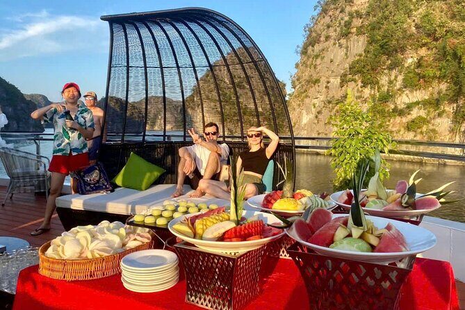 Discover Lan Ha Bays Beauty on a D'Charme Luxury Day Cruise - Authenticity and Cultural Touches