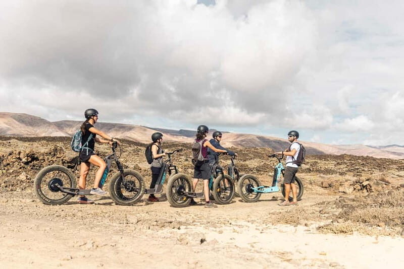 Discover Lanzarote in a different way with electric all-terrain scooters. - An Unusual Way to See Lanzarote