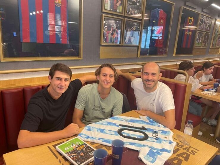 Discover Leo Messis Secrets at Barça Café in Camp Nou - Description