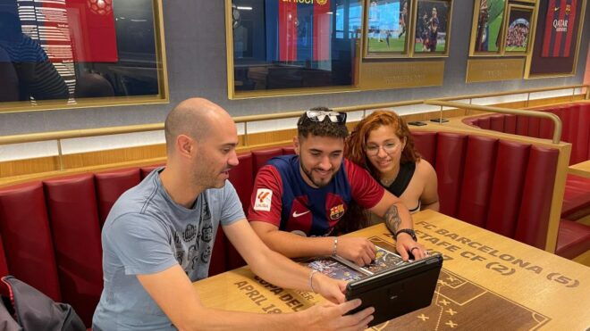Discover Leo Messis Secrets at Barça Café in Camp Nou - Meeting Point
