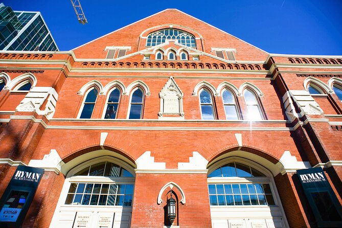 Discover Nashville City Tour With Entry to Ryman & Country Music Hall of Fame - Viator Information