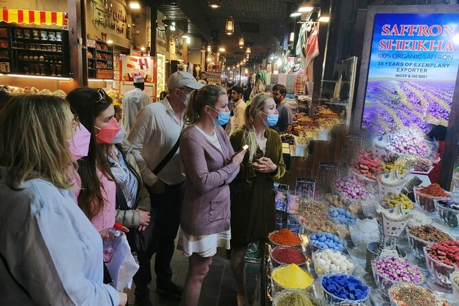 Discover Old Dubai Creek Abra Street Food and Souqs - Bargain at the Gold and Spice Souks