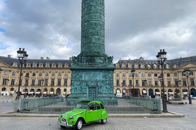 Discover Paris in 1 Hour: Fun and Efficient 2CV Tour - Tour Details