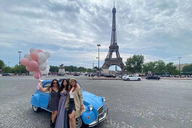 Discover Paris in 1 Hour: Fun and Efficient 2CV Tour - Pickup Information