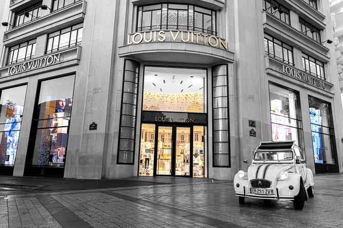 Discover Paris in a 2CV With a Glass of Champagne... 3 Passengers! - Experience the Iconic 2CV Ride