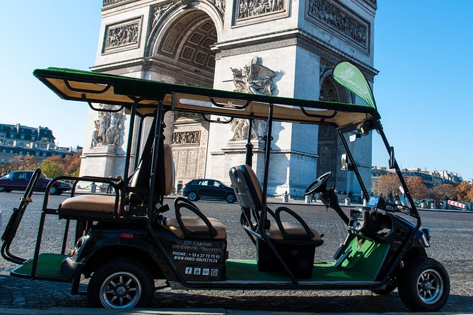 Discover Paris in Electric Golf Carts - Inclusions and Cancellation Policy