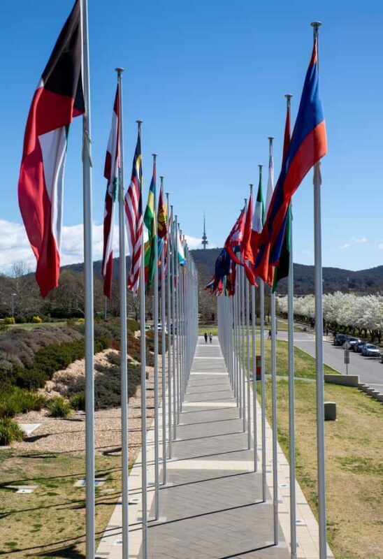Discover Pearls of Canberra  Private Walking Tour - The National Library of Australia: The Keeper of Knowledge