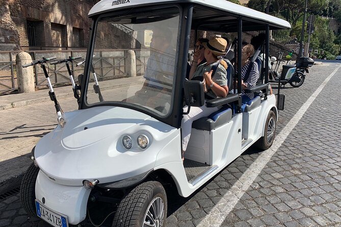 Discover Rome Highlights by Golf Car - Tour Details