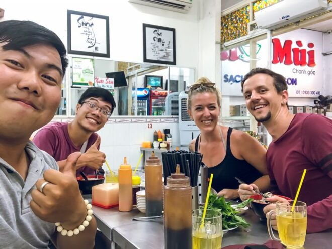 Discover Saigon's Local Sites and Culture by Motorbike - Indulging in Delicious Specialties