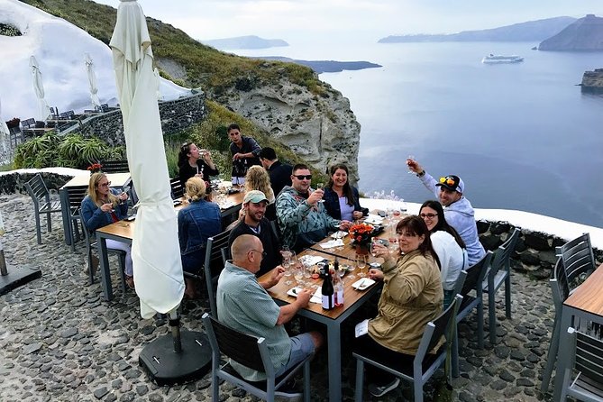 Discover Santorini Food With Wine Tasting: Experience Like a Local - Custom Pick-up and Drop-off Options