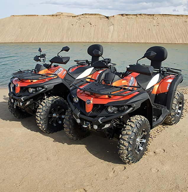 Discover Santorini on Quadbike Available with pick up! - Vehicles and Safety