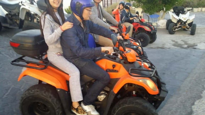 Discover Santorini on Quadbike Available with pick up! - Good To Know