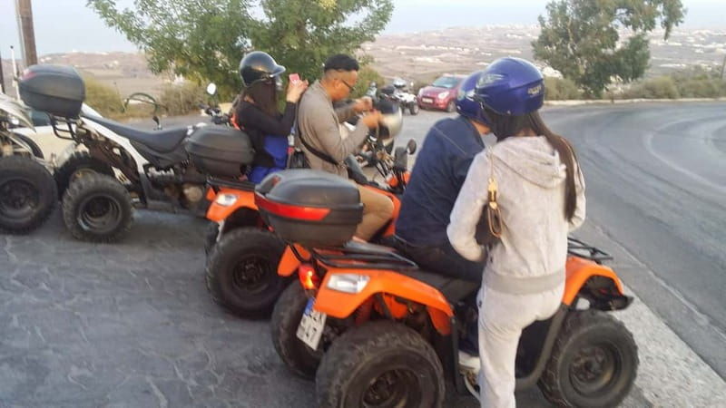 Discover Santorini on Quadbike Available with pick up! - The Drive and the Highlights
