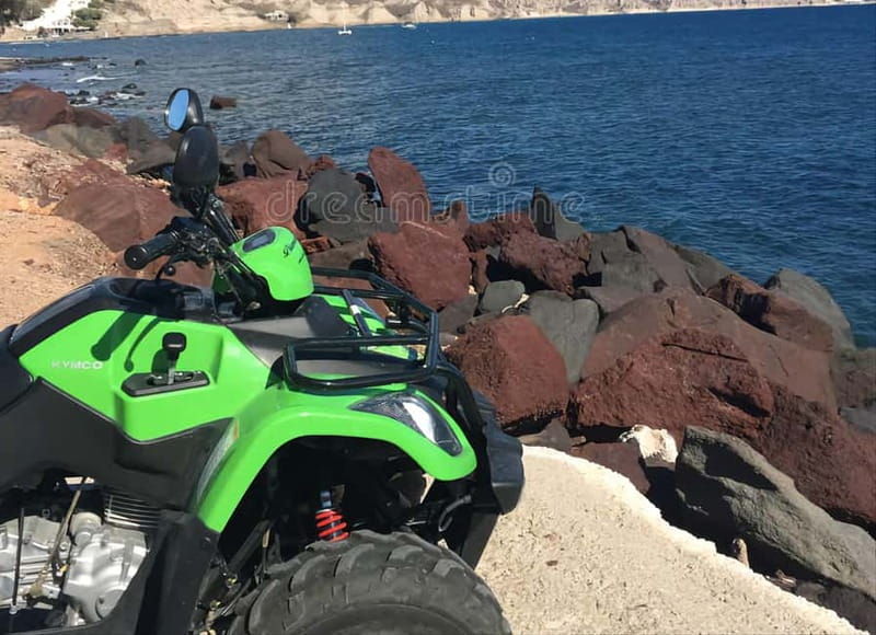 Discover Santorini on Quadbike Available with pick up! - Navigating Santorini with a Quadbike