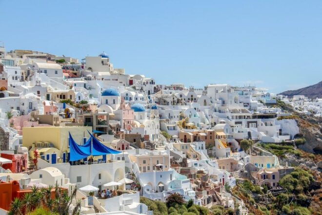 Discover Santorinis Instagram Gems - Panoramic Views at Prophet Elias Monastery