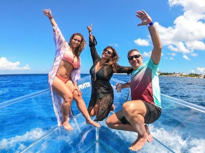 Discover the Beautiful Isla Mujeres Transparent Boat Tour - Meeting Point and Directions