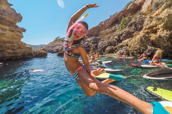 Discover the Best Corners of the Island in Paddle Surf - Discovering Unique Rock Formations