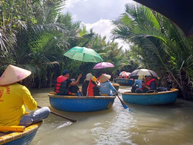 Discover the Hoi an Farming and Fishing Life by Bike Tour - Coconut Boat Adventure