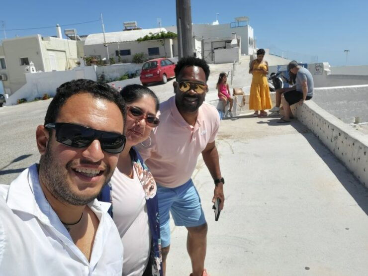 Discover the Island of Santorini in Six Hours With Locals - Red Beach: Unique Red Volcanic Rocks