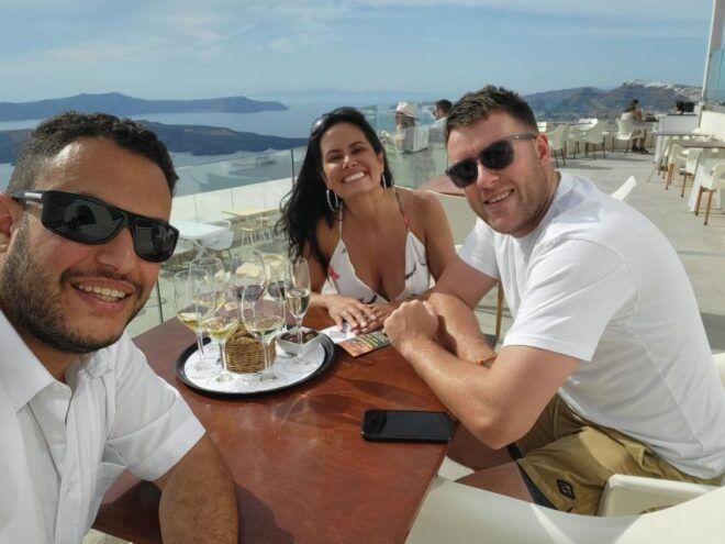 Discover the Island of Santorini in Six Hours With Locals - Pyrgos Village: Traditional Cycladic Houses