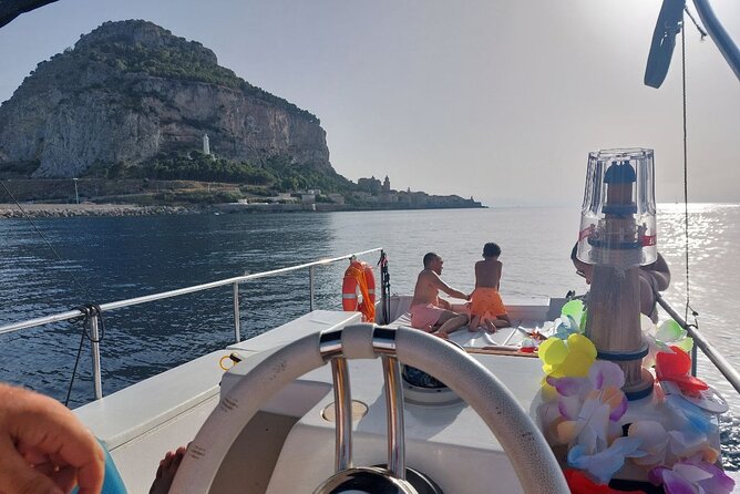 Discovering Cefalùs Coastline Activity on a Mini Catamaran - Safety Precautions and Guidelines