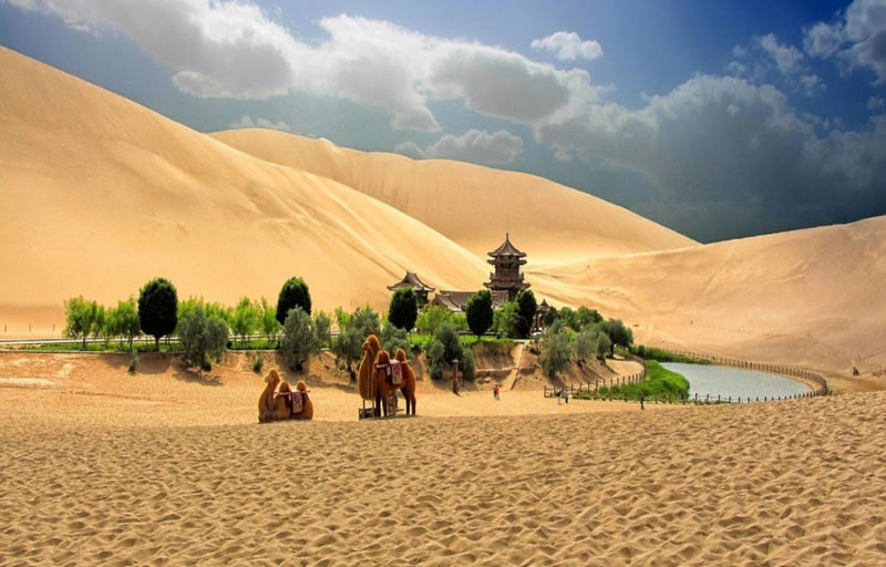 Discovering Dunhuang, Gansu | In-depth Day Trip to Mogao Grottoes + Mingsha Mountain Crescent Spring (Private Group + Optional Chinese/English Guide) - A private car makes the schedule simpler