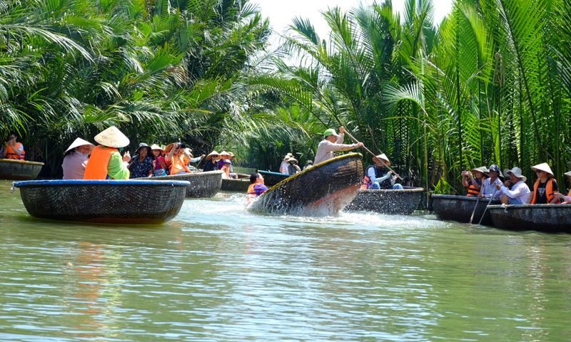Discovering Hoi Ans Charm by Bamboo Basket Boat & Lantern Boat Trip - At a glance
