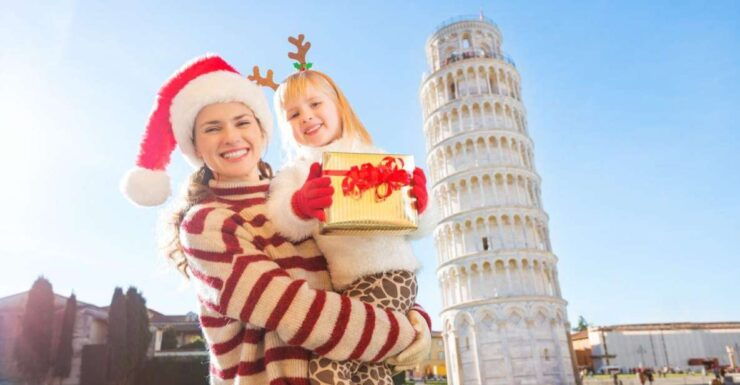 Discovering Pisa in Christmas Time – Walking Tour - Festive Lights at Chiesa Di Santa Maria Della Spina