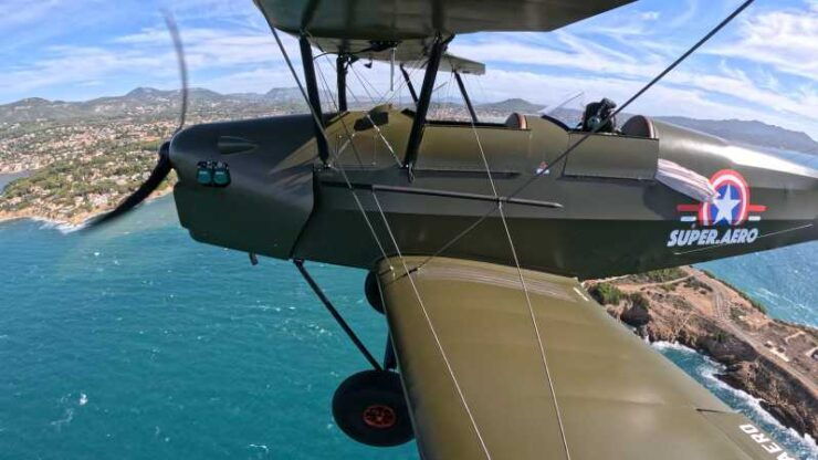 Discovery Pioneer Flights ( STAMPE SV4-RS Biplan Aircraft) - Key Points