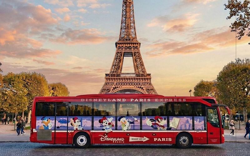 Disneyland Paris Ticket with Round-Trip Bus Transfer from Paris - Start with the Paris pickup, not the park gate